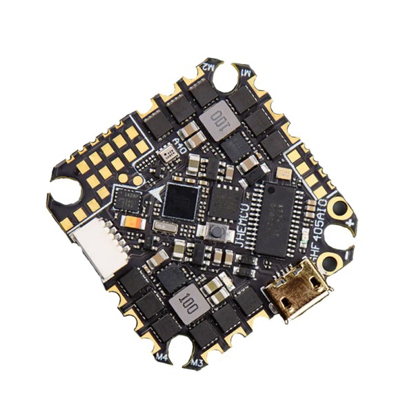Hot Sales JHEMCU Betaflight F405 Osd Flight Controller With 40A Esc Pwm Dshot600 2-6S Ghf405Aio-Hd for Toothpick Rc Racing Drone